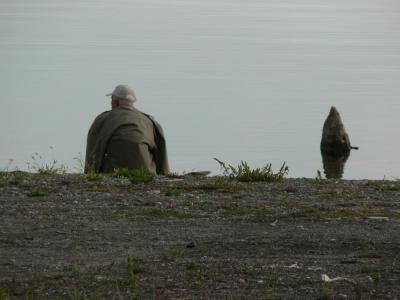 Starec in jezero
